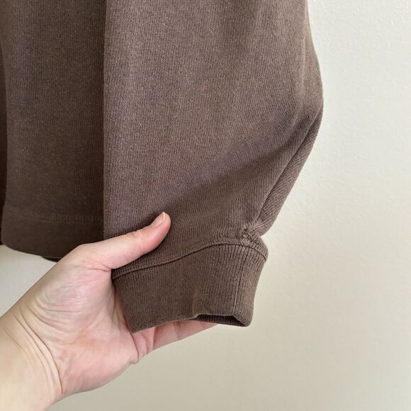 Nike Golf Dri Fit VAIL COLORADO Quarter Zip Pullover Brown Mens Size Medium - Picture 4 of 10